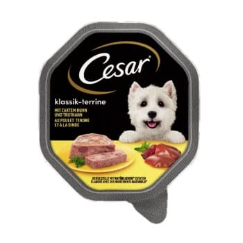 Cesar classique Poulet et dinde 14x150 g
