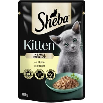 Sheba Kitten en sauce Poulet 28x85 g