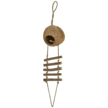 AniOne Maison noix de coco avec échelle 56 cm