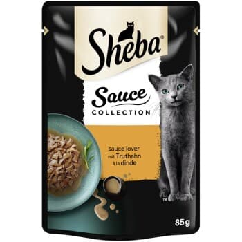 Sheba Sauce Collection Sauce Lover Dinde 28x85 g