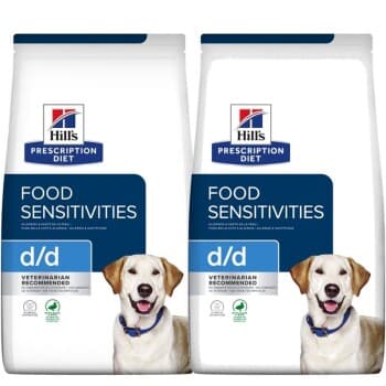 Hill's Nourriture Prescription Diet d/d en cas d’allergies, au canard et au riz 2x12 kg