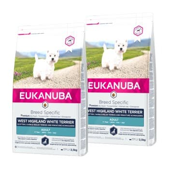 EUKANUBA Breed Specific West Highland White Terrier 2x2,5 kg