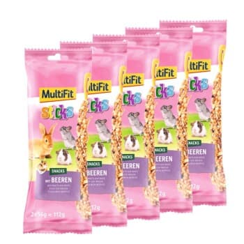 MultiFit Snack Stick Bâtonnet aux baies 5 x 2 bâtonnets