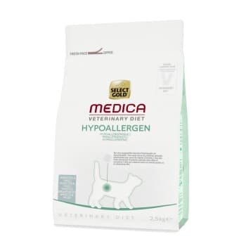 SELECT GOLD Medica Hypoallergénique Croquettes Chat Adulte Insecte et maïs 2,5 kg