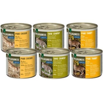 REAL NATURE WILDERNESS Adult pack mixte 6 x 200 g Pack mix 3