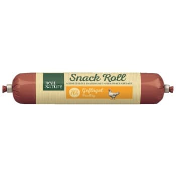 REAL NATURE saucisse snack Volaille 12x80 g