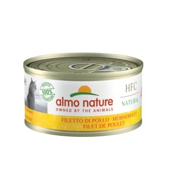 Almo nature HFC Natural nourriture humide pour chat Filet poulet 24x70 g