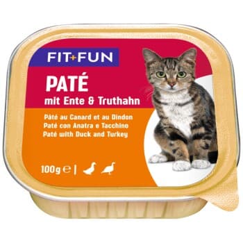 FIT+FUN Adult Paté Canard et dinde 64x100 g