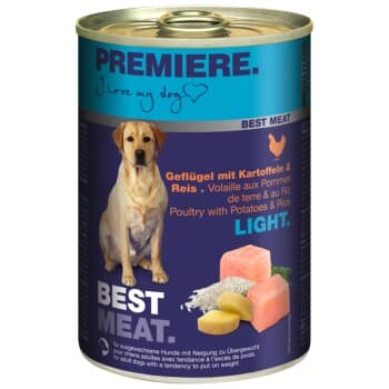 PREMIERE Best Meat Light Volaille & riz 24x400 g