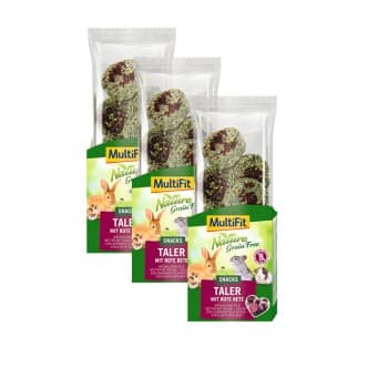 MultiFit Grain Free Snacks 3 x 100 g à la betterave rouge