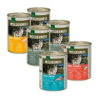 REAL NATURE Pack mixte Wilderness Adult 6 x 400 g Pack mix 2