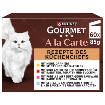 GOURMET à la Carte Mix de variétés 60 x 85 g