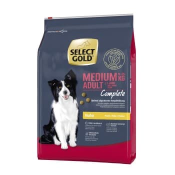 SELECT GOLD Complete Croquettes Chien Adulte Medium Poulet 4 kg
