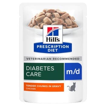 Hill's Prescription Diet Diabetes Care m/d au poulet 12x85 g
