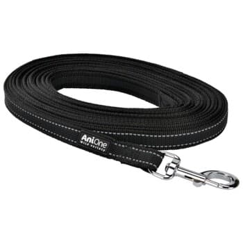 AniOne ANIO Laisse noir 15 m