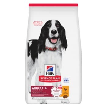 Hill's Science Plan roquettes chien, Medium adulte Avec du poulet 2,5 kg