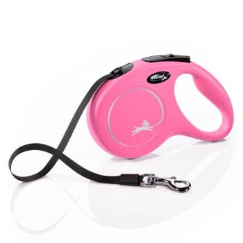 Flexi Laisse New Classic rose M, 5 m, 25 kg