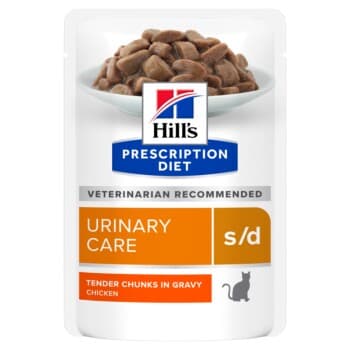 Hill's Prescription Diet Urinary Care s/d avec poulet 12x85g