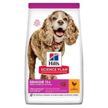 Hill's Science Plan Senior Small & Mini Chicken Croquettes pour chien 1.5kg