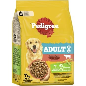 Pedigree Adulte au bœuf et légumes 7 kg