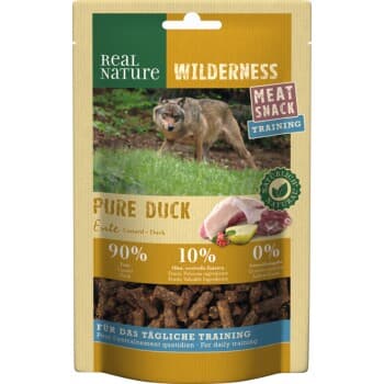 REAL NATURE WILDERNESS Snack viande Training 150g Pure Duck (canard aux airelles rouges & aux poires)