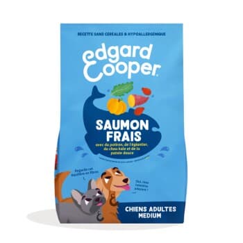 Edgard & Cooper Croquettes Chien Adulte Taille Moyenne Saumon 7 kg
