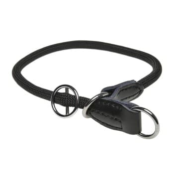 AniOne Collier de retriever en nylon Activity noir L