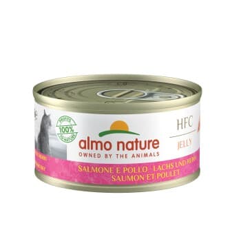 Almo nature HFC Jelly Saumon et poulet 24x70 g