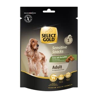 SELECT GOLD Sensitive Snacks 160g Canard aux Pommes de terre
