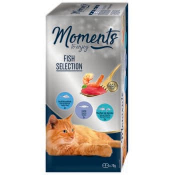 MOMENTS 9 x 70 g Variété de saveurs aquatiques