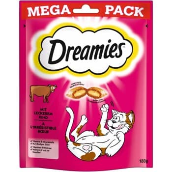 Dreamies Mega Pack 180 g Bœuf