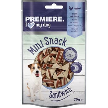 PREMIERE Mini Sandwich poulet et poisson 5x70 g