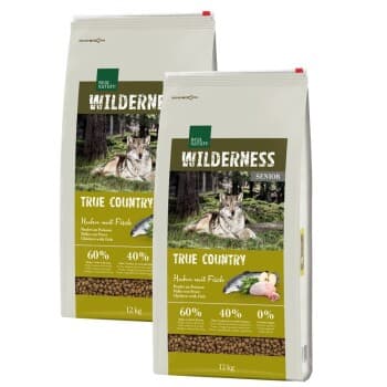 REAL NATURE WILDERNESS Senior True Country Poulet au poisson 2x12 kg