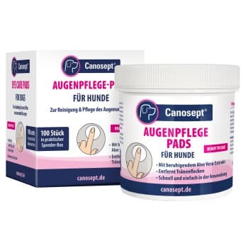 Canosept lingettes pour les yeux pour chiens 100 pièces