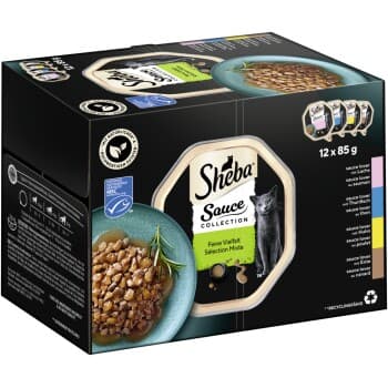 Sheba Multipack Sauce Collection Fine variété MSC 12 x 85 g