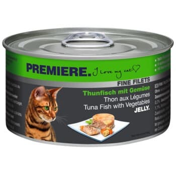 PREMIERE Fine Filets Thon et légumes 48x100 g