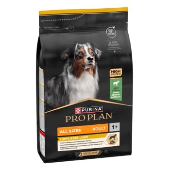 PRO PLAN PURINA All Sizes Adult Dog Light / Sterilised Agneau 3 kg