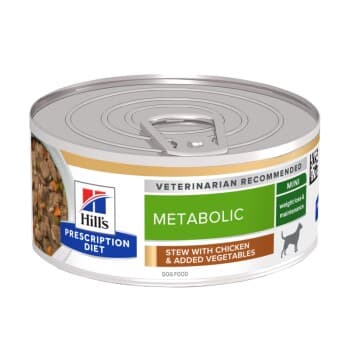 Hill's Ragoût Prescription Diet Metabolic au poulet et aux légumes 48x156 g