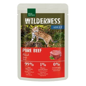 REAL NATURE Wilderness Adult Pure Beef 12x85 g