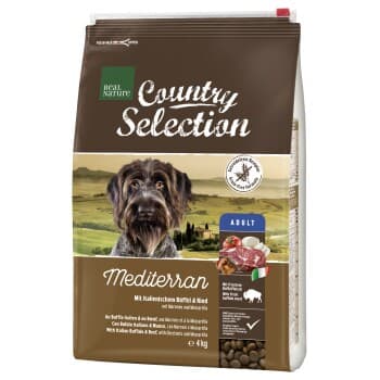 REAL NATURE COUNTRY SELECTION Mediterran buffle et bœuf 4 kg