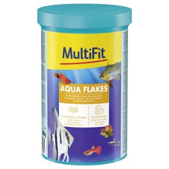 MultiFit Aqua Flakes pour tous les poissons d'ornement 1 l