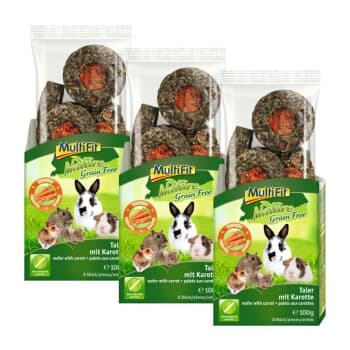 MultiFit Grain Free Snacks 3 x 100 g aux carottes