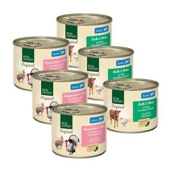 REAL NATURE Junior Pack mixte 6x200g