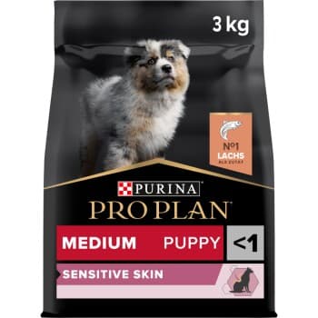 PRO PLAN Puppy Medium Sensitive Skin Saumon 3 kg
