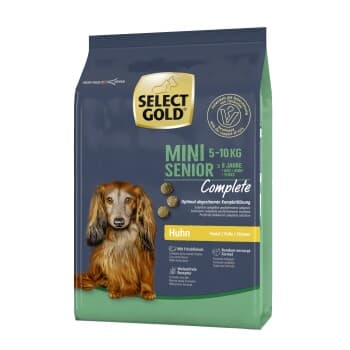 SELECT GOLD Complete Croquettes Chien Senior Mini Poulet 1 kg