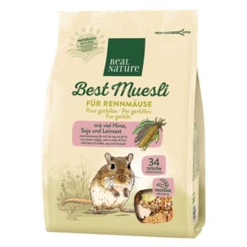 REAL NATURE Best Muesli pour gerbilles 500 g