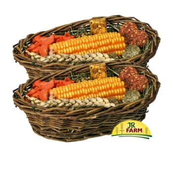 JR Farm Panier de snack pour rongeurs 2x350 g