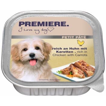 PREMIERE Petit Pâté Poulet et carottes 22x150 g