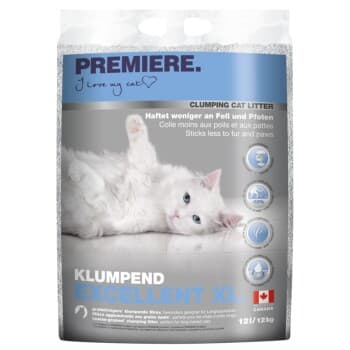 PREMIERE Litière agglomérante Excellent XL 12 kg
