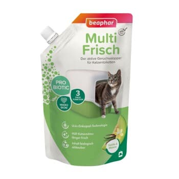 Beaphar Multi-Fraîcheur pour bacs à litière 400 g 1 Vanille et melon